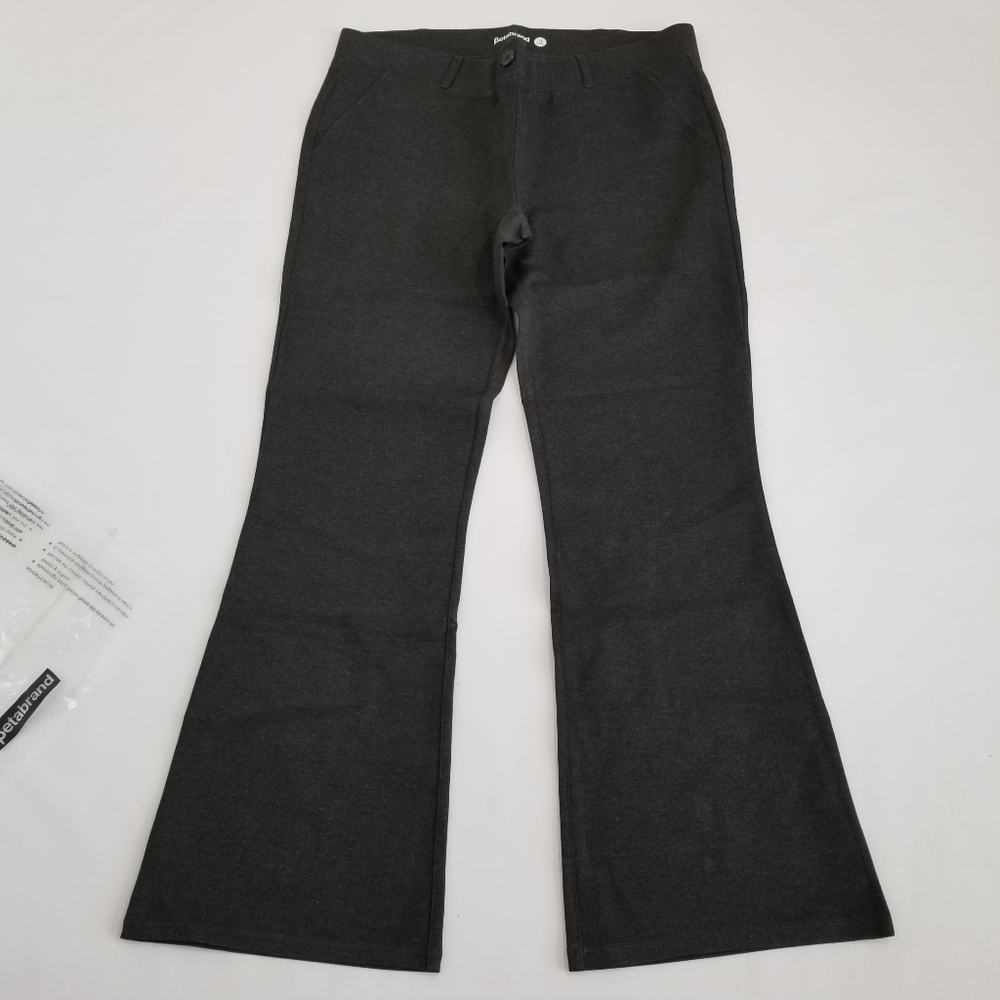 Betabrand Classic Bootcut Dress Pant Yoga Ponte 1X Long New